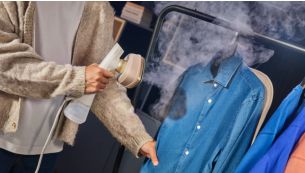 Powerful steam boost for the tough wrinkles