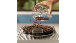 Aromatiskt kaffe fr&aring;n f&auml;rska b&ouml;nor