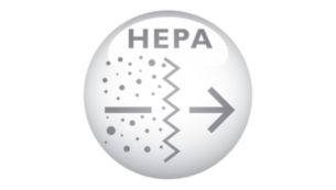 Super Clean Air HEPA 12 -suodatin, 99,5 %:n suodatus