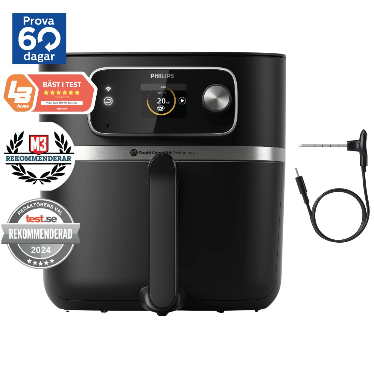 Dina b&auml;sta medhj&auml;lpare i k&ouml;ket, Airfryer + HomeID