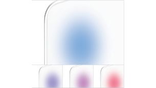 4 级空气质量指示灯可清晰地显示空气质量级别