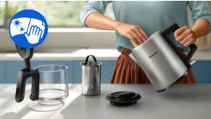 Kolay temizlenebilen aksesuarlar