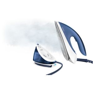 Iron faster with 2 x more steam *