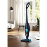 Vacuums and mops in one stroke