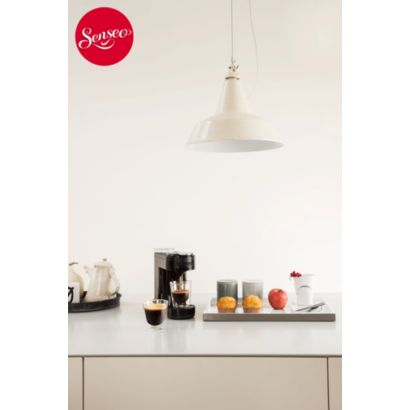 Verrukkelijke, intense koffie met één druk op de knop