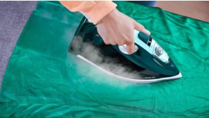 Подача пара до 50&nbsp;г/мин для быстрого разглаживания складок