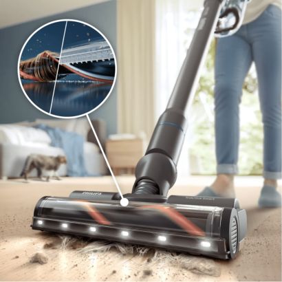 Philips Безкабелна прахосмукачка Philips SpeedPro Max серия 8000 Aqua Plus