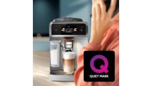 40&nbsp;% tystare med SilentBrew-teknik**