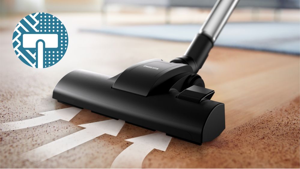 Multi-purpose nozzle for great cleaning on different floors