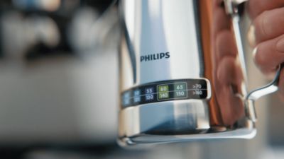 Ideaaltemperatuuriga piimakann ja võimas aurutoru