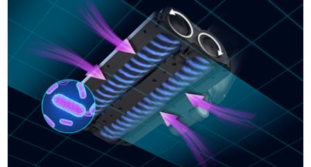 AquaSpin nozzle allows to vacuum and wash a floor in one go