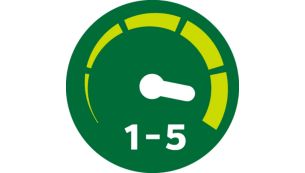 5&nbsp;режимів швидкості + "турбо" для виконання будь-якого завдання на кухні