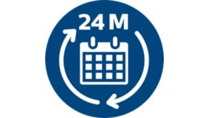 使用壽命長達 24 個月