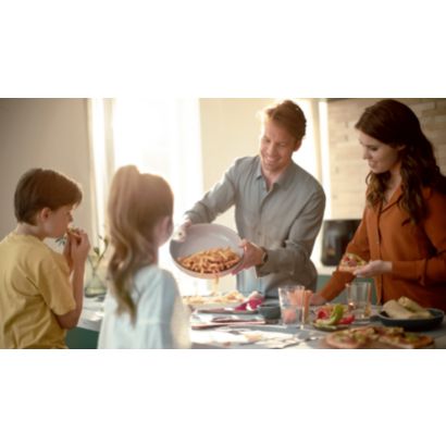 Suurepärase maitsega toit, kuni 90% vähem rasva!*