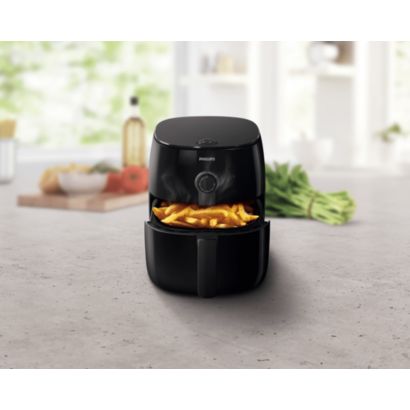 Papas fritas deliciosas con hasta un 80% menos de grasa.*