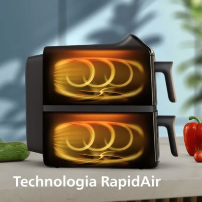 Philips Philips Ovi Stacked Dual Basket seria 4000