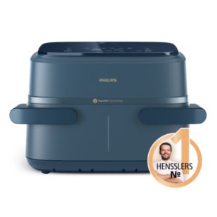 1000 Series Airfryer mit zwei K&ouml;rben