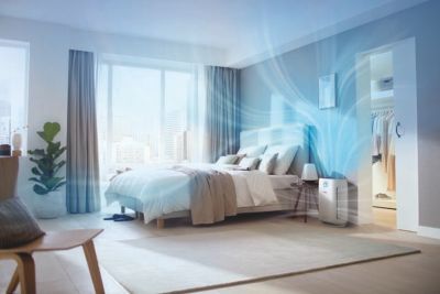 Augsta veiktspēja, piemērots līdz pat 79 m² lielām telpām