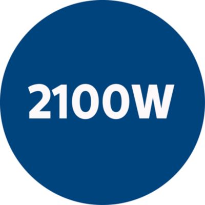 Snažni motor od 2100 W pruža odlične rezultate čišćenja