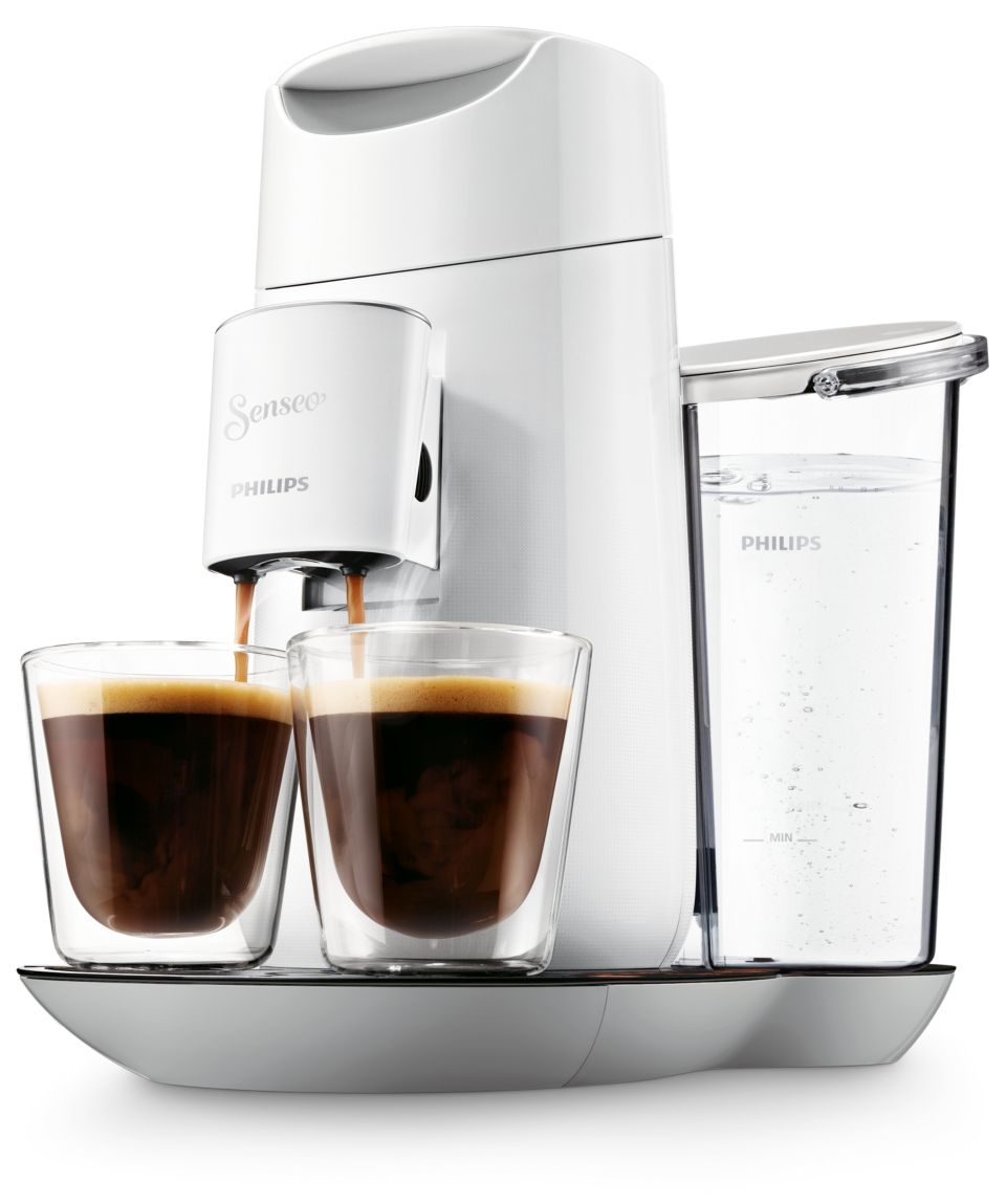 Kies de koffiesterkte die u wilt.