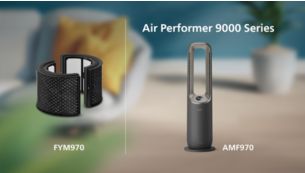 Compatible with Philips Air Performer 9000 Series