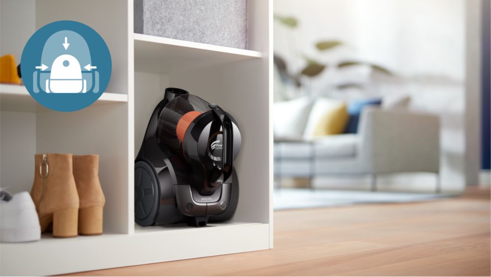 Compact design for easy storage