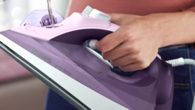Comfortabel, geribbeld handvat voor optimale grip