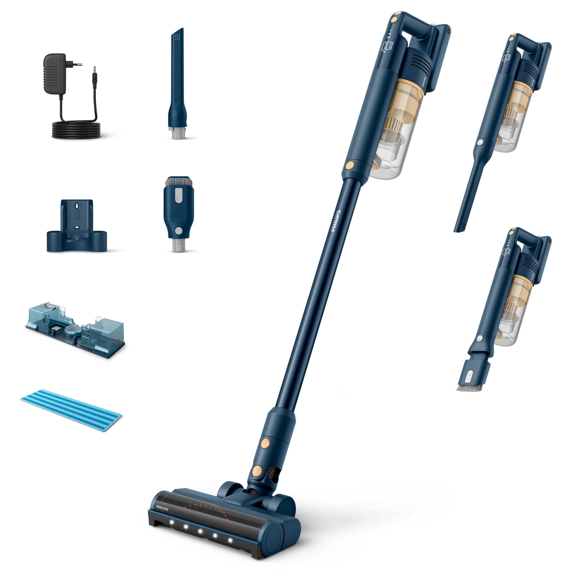 Philips Series 5000 - Bezdrátový Vysavač Aqua 3v1 - XC5043/01