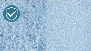 Mrežica omogoča učinkovito odstranjevanje vseh velikosti kosov tkanin