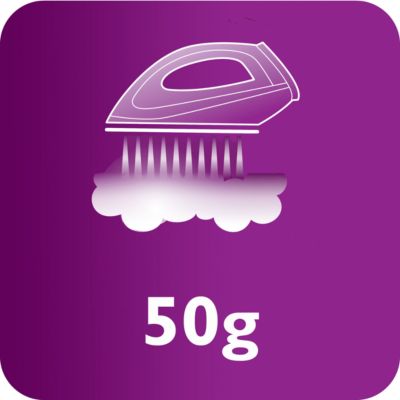Kuni 50 g/min auruvoog kortsude paremaks eemaldamiseks
