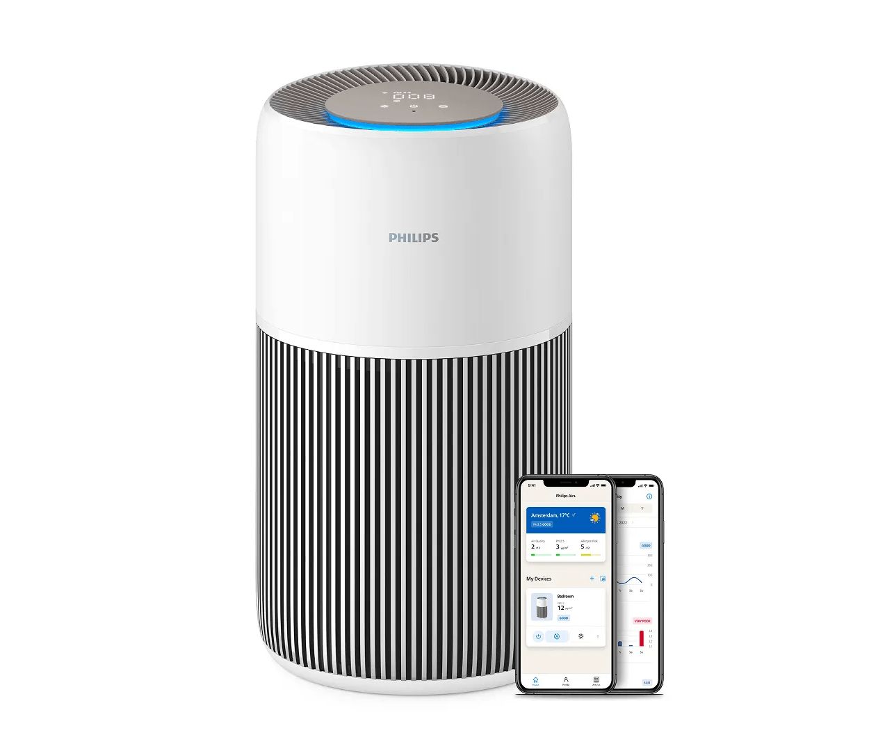 Our quietest purifier. Clean air, barely a sound.