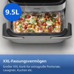 Megabasket. Mega Möglichkeiten: Steam. Airfry. SteamFry.