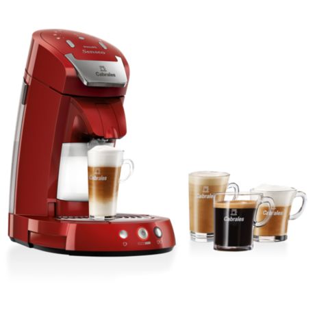 HD7854/88 Latte Select Máquina de café en bolsitas individuales