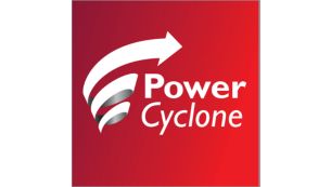 PowerCyclone 5 technology separates dust and air in one go