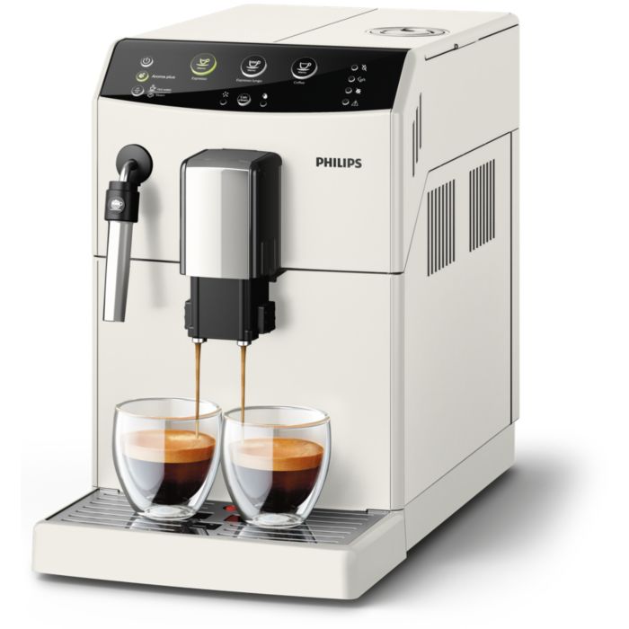 Un grande caffè da chicchi freschi, con un solo tocco