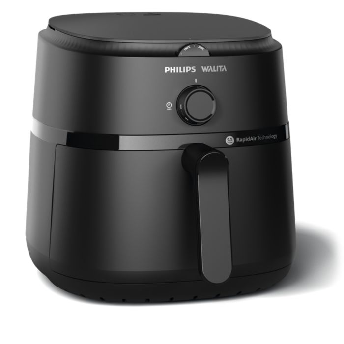 Alimentos crocantes por fora e macios por dentro. A tecnologia exclusiva RapidAir poupa tempo e energia, sem comprometer o sabor da comida. Basta selecionar o tempo e a temperatura para desfrutar de deliciosos e saudáveis acompanhamentos e lanches preparados em menos de 20 minutos.