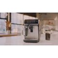 Automatische espressomachine met melkreservoir