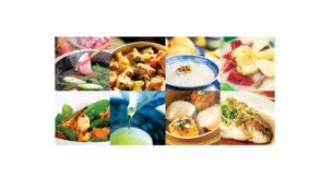 8 healthy cooking menu featuring unique heating program