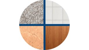 Для всех видов напольных покрытий