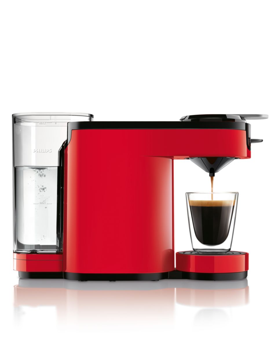 Un café au goût intense à la simple pression d'un bouton