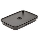 Black carafe cover lid