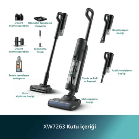XW7263/11 7000 Serisi Islak&Kuru Kablosuz Dikey S&uuml;p&uuml;rge