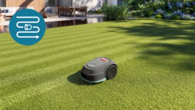 Precízna a kvalitná starostlivosť o trávnik bez použitia rúk.