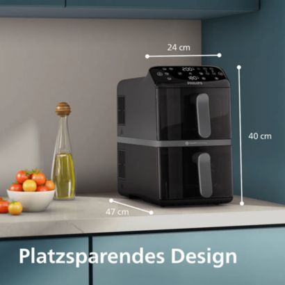 Doppelter Genuss, halber Platzbedarf
