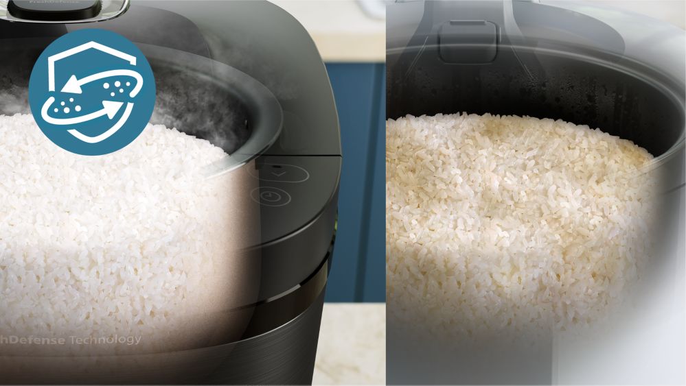 White and fluffy rice all day
