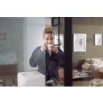 S pritiskom na gumb pripravite espresso in kapučino