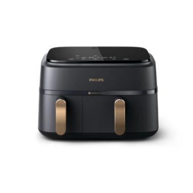 Airfryer z dvojno košaro