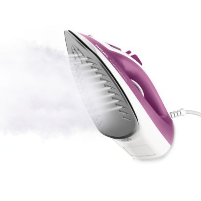 גיהוץ מהיר יותר ב-30% הודות לקיטור*