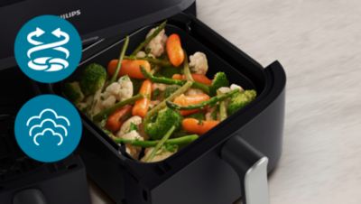 Za enakomerno pripravljeno hrano brez zažganih delov