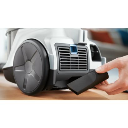 Güçlü motor ile yüksek emiş gücü